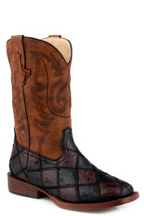 Roper Little Kids Bird Blocks Boots