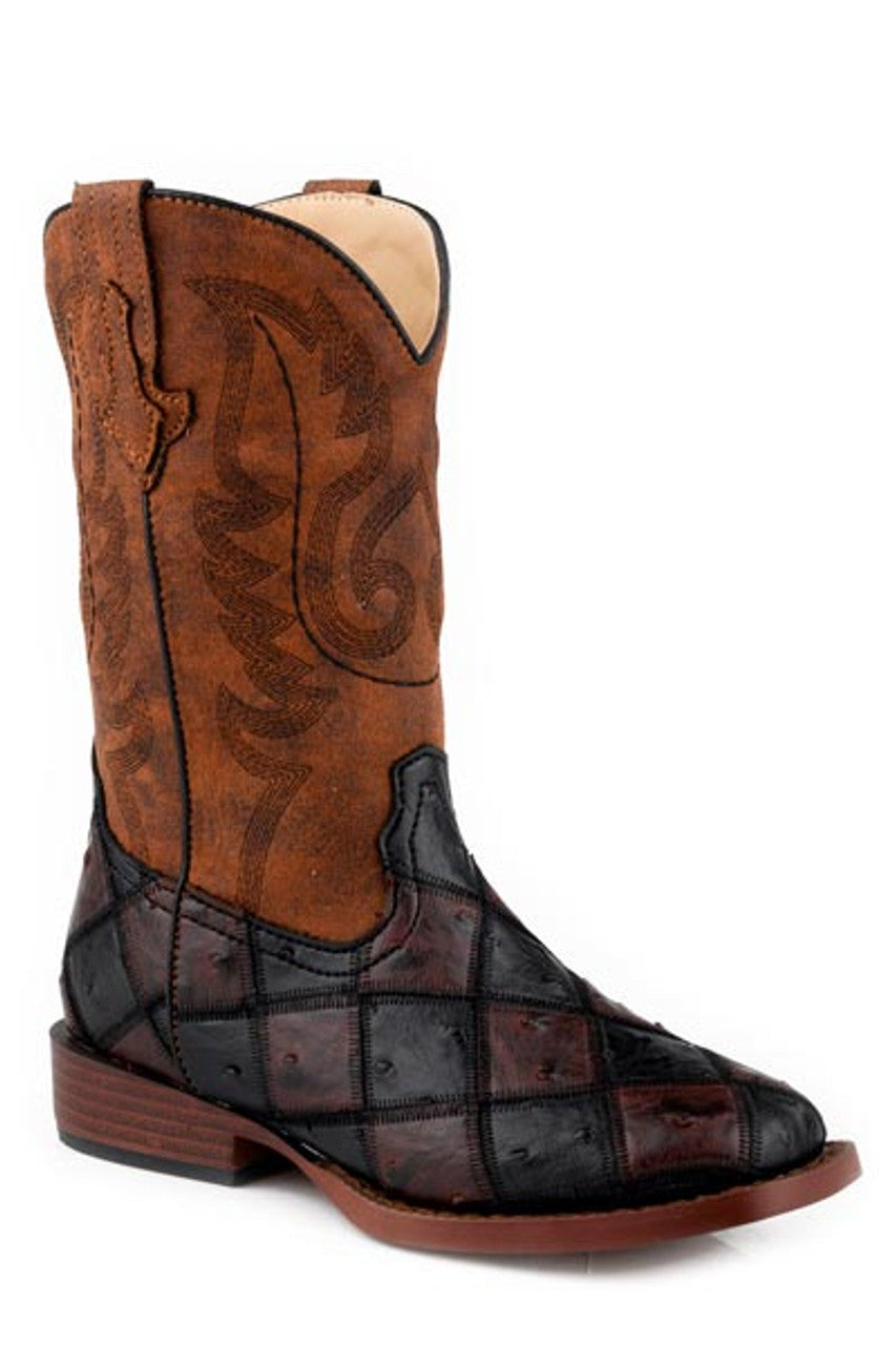 Roper Big Kids Bird Blocks Boots