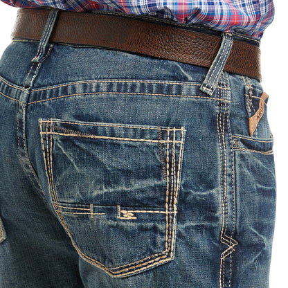 Ariat Mens M4 Boundary Relaxed Boot Cut 34 Leg Jeans
