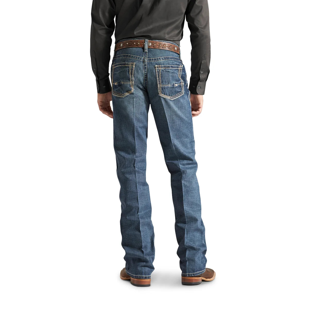 Ariat Mens M4 Boundary Relaxed Boot Cut 34 Leg Jeans