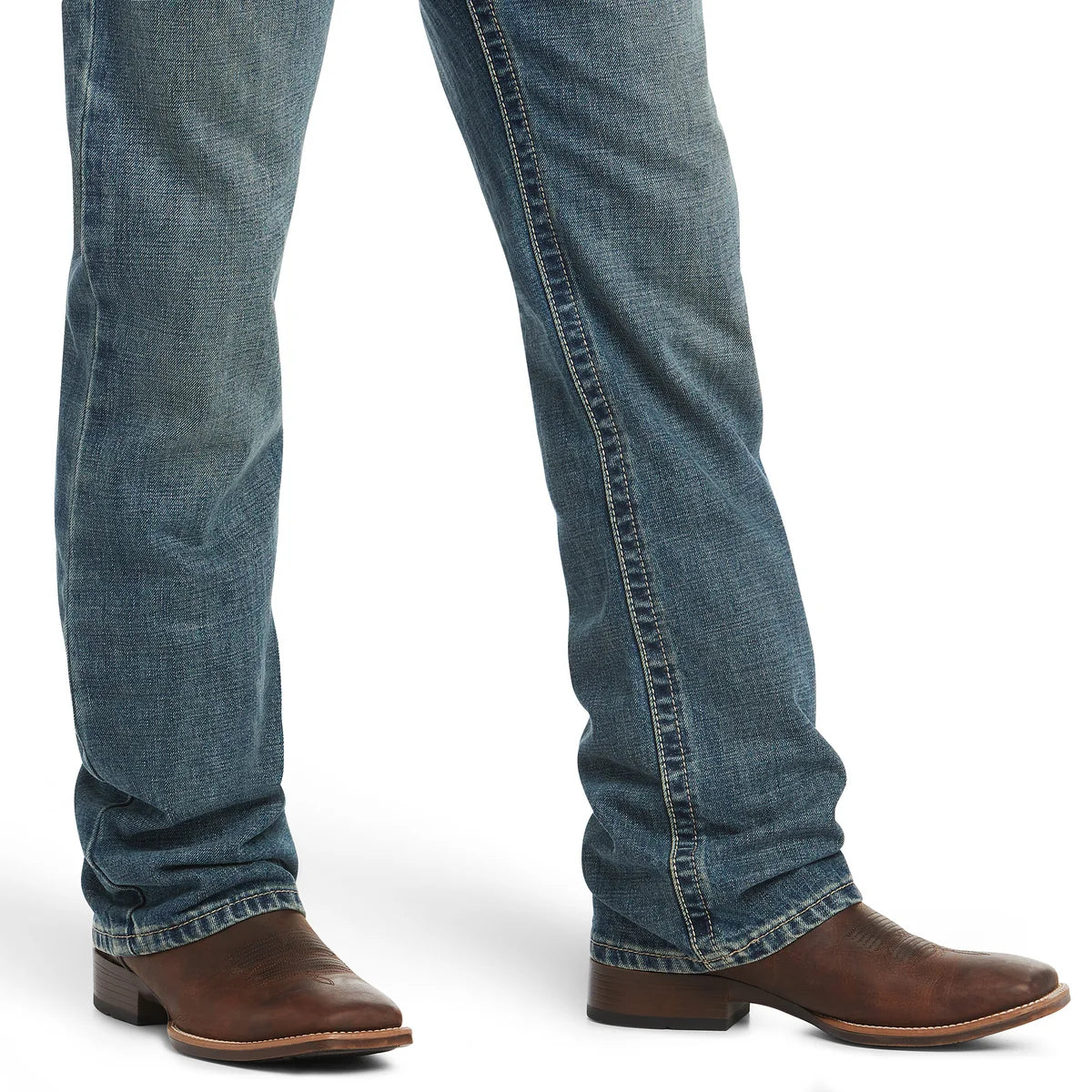 Ariat Mens M4 Boundary Relaxed Boot Cut 34 Leg Jeans