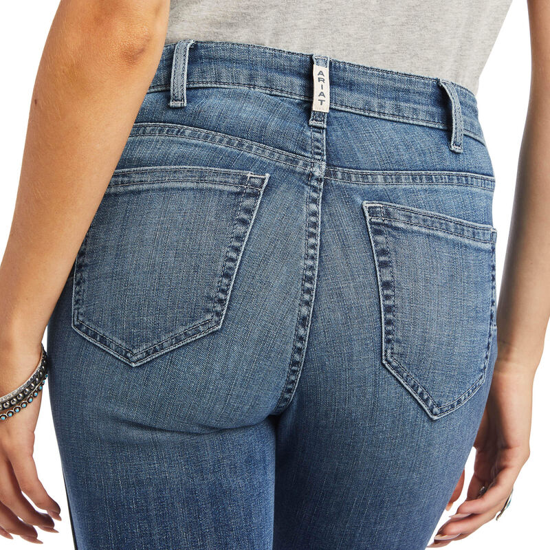 Ariat Womens High Rise Flare Piper Jean Xlong Leg