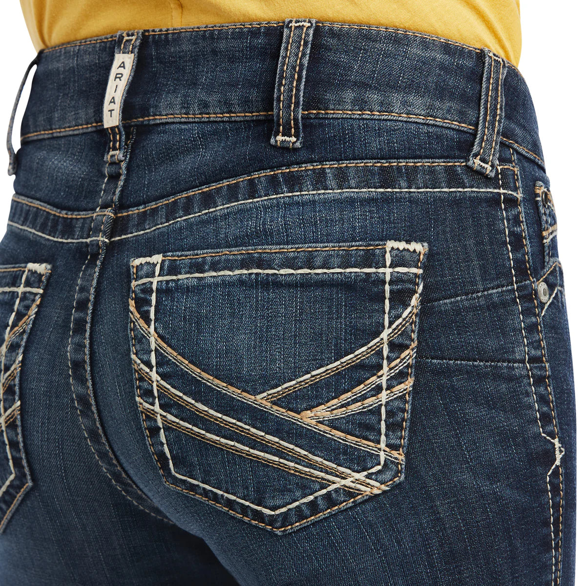 Ariat Womens Real Perfect Rise Lexi Boot Cut Long Leg Jeans