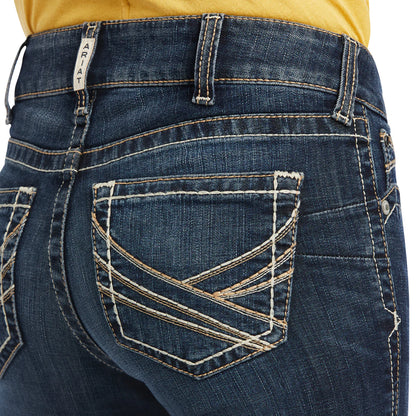 Ariat Womens Real Perfect Rise Lexi Boot Cut Long Leg Jeans