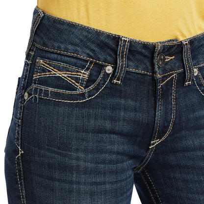 Ariat Womens Real Perfect Rise Lexi Boot Cut Long Leg Jeans