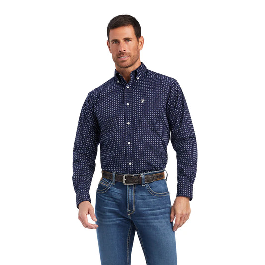 Ariat Mens Niko Stretch Fitted L/S Shirt