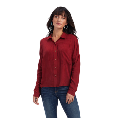 Ariat Womens Valley Of Fire L/S Shirt