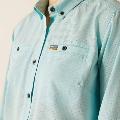 Ariat Womens Rebar Mad Rough Durastretch L/S Work Shirt