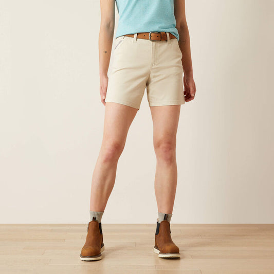 Ariat Womens Rebar Perfect Rise Made Tough 6inch Shorts