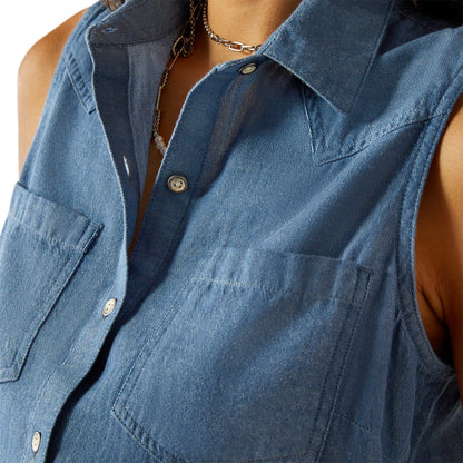 Ariat Womens Billie Jean Sleeveless Shirt