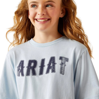 Ariat Girls Fancy Type S/S Tee