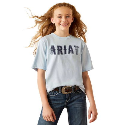 Ariat Girls Fancy Type S/S Tee