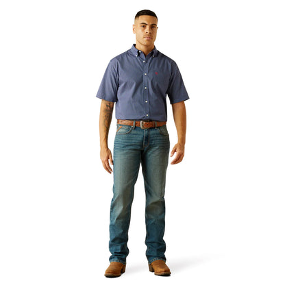 Ariat Mens Wrinkle Free Davis S/S Shirt