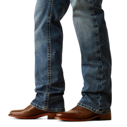 Ariat Mens Andrew M4 Relaxed Fit Boot Cut 34 Leg Jeans
