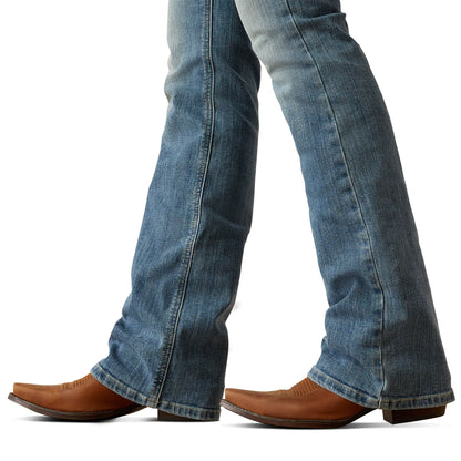 Ariat Womens Cecilia High Rise Boot Cut Long Leg Jeans