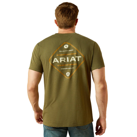 Ariat Mens Roped Diamond S/S Tee