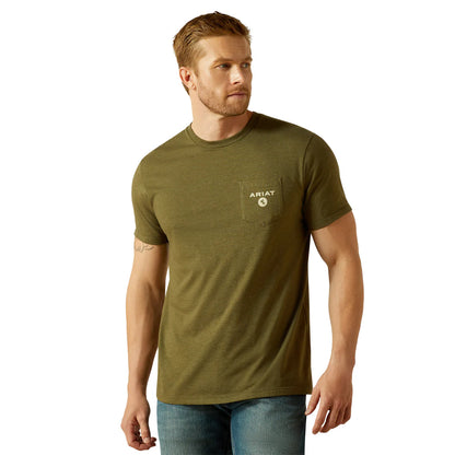Ariat Mens Roped Diamond S/S Tee