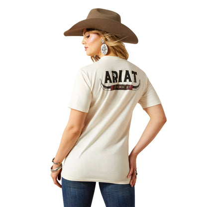 Ariat Womens Bull Horns S/S Tee