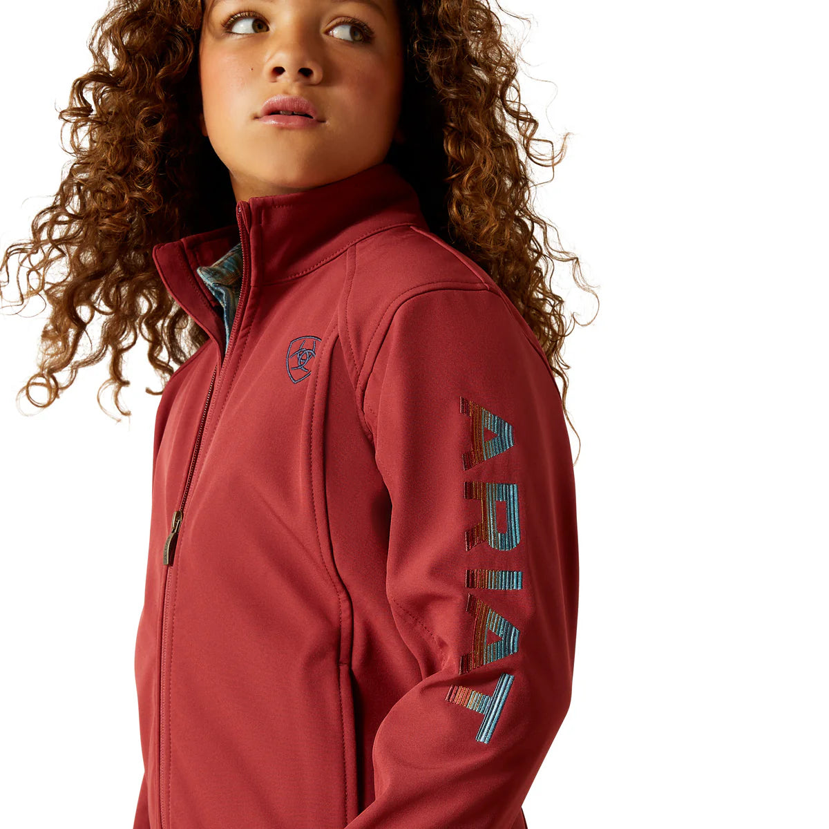 Ariat Girls Logo Softshell Jacket