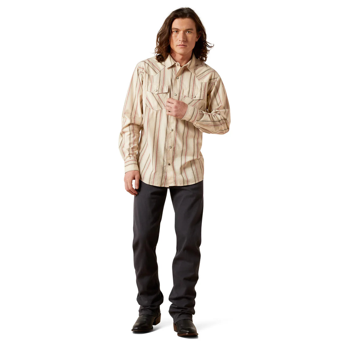 Ariat Mens Hines Retro Snap L/S Shirt