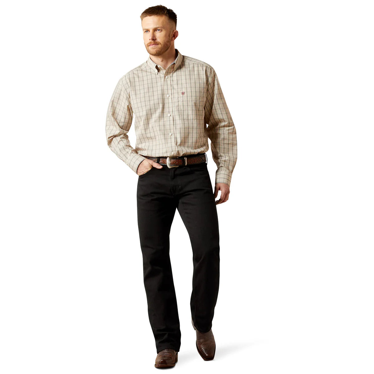 Ariat Mens Wrinkle Free Alam L/S Shirt