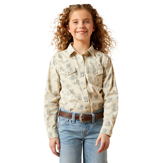 Ariat Girls Mila Snap L/S Shirt