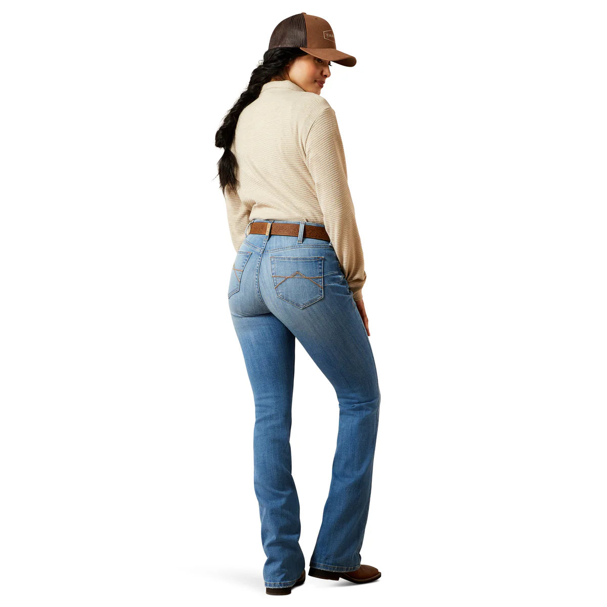 Ariat Womens Camellia High Rise Boot Cut Jeans