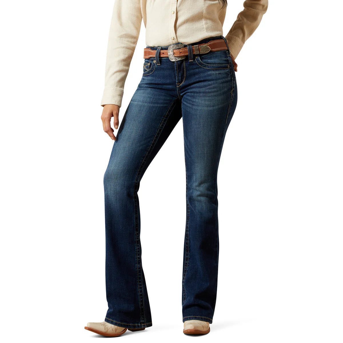 Ariat Womens Adalynne Perfect Rise Boot Cut Jeans
