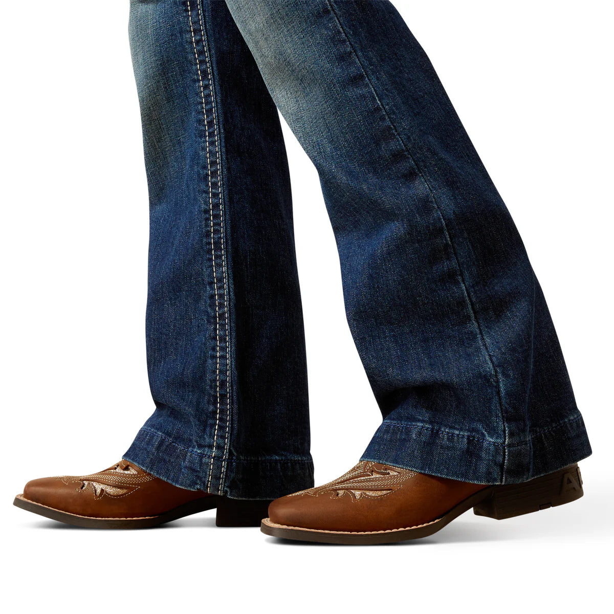 Ariat Girls Andrea Stretch Fit Trouser Leg Jeans