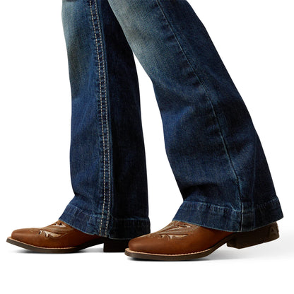 Ariat Girls Andrea Stretch Fit Trouser Leg Jeans