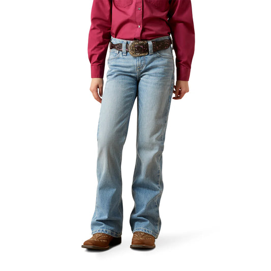 Ariat Girls Aisha Stretch Fit Boot Cut Jeans