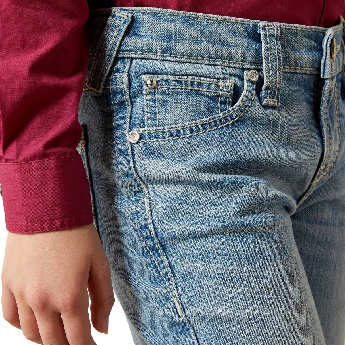Ariat Girls Aisha Stretch Fit Boot Cut Jeans