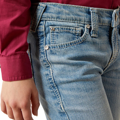 Ariat Girls Aisha Stretch Fit Boot Cut Jeans