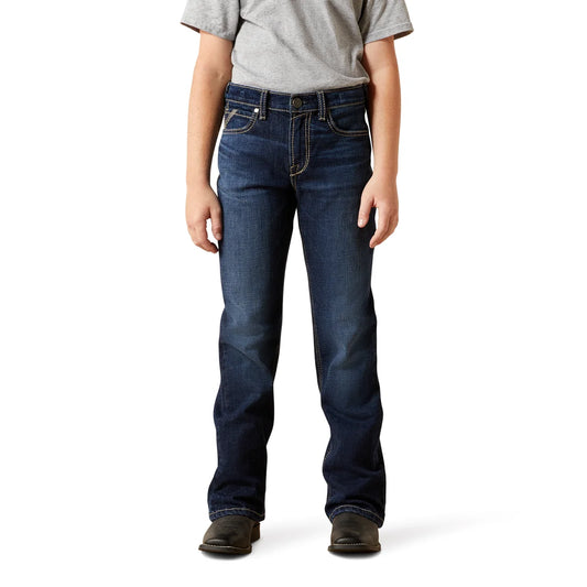 Ariat Boys B4 Relaxed Oliver Boot Cut Jeans
