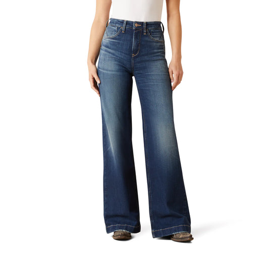 Ariat Womens Ultra High Rise Penelope Wide Leg Jeans