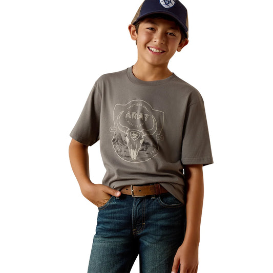 Ariat Boys Desert Badge Tradition S/S Tee