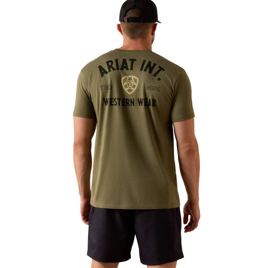 Ariat Mens Outline Shop S/S Tee