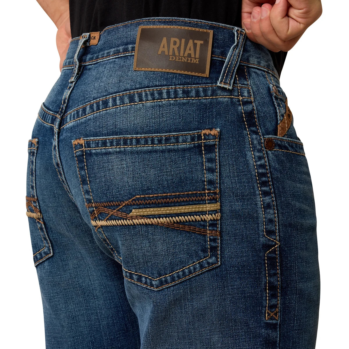 Ariat Mens Thornton M4 Relaxed Boot Cut Jeans
