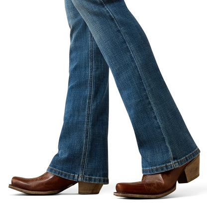 Ariat Womens Esti Mid Rise Boot Cut Jeans