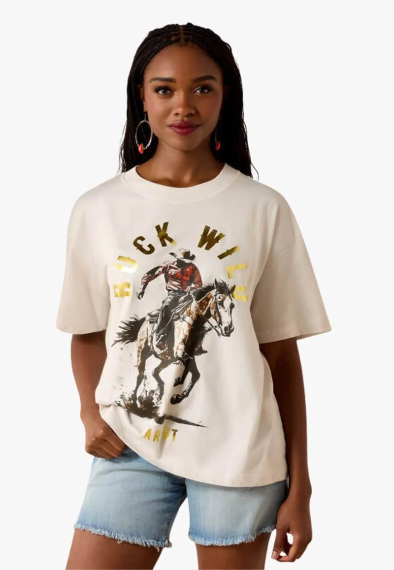 Ariat Womens Buck Wild S/S Tee