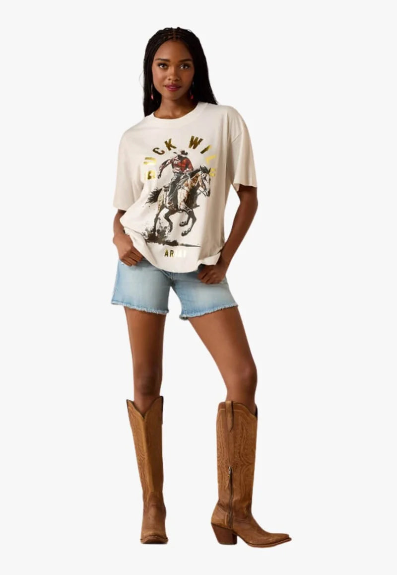 Ariat Womens Buck Wild S/S Tee