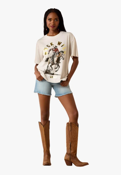 Ariat Womens Buck Wild S/S Tee