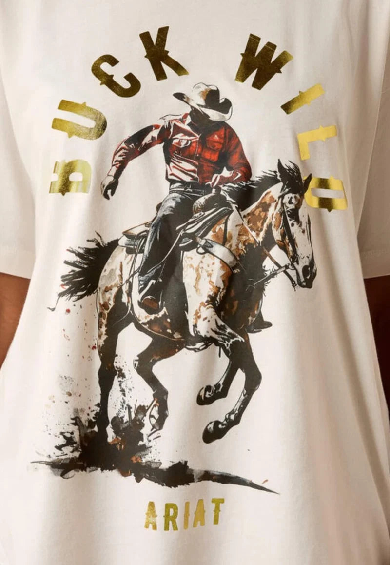 Ariat Womens Buck Wild S/S Tee