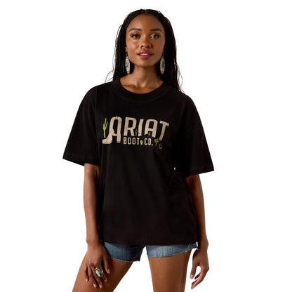 Ariat Womens Boot Logo S/S Tee