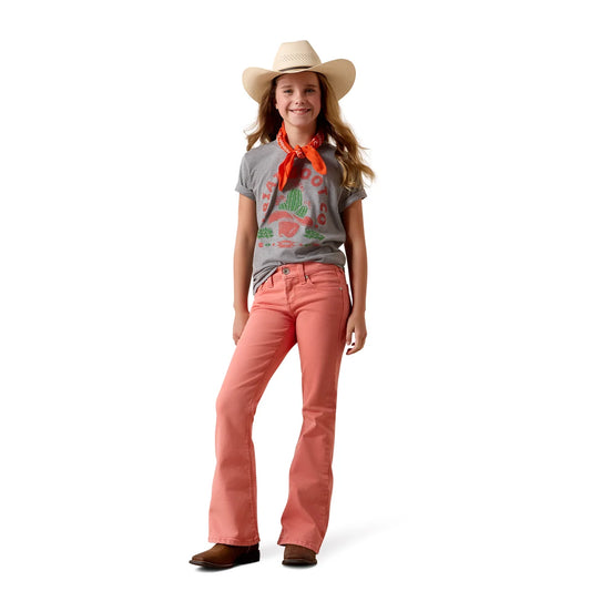 Ariat Girls Cactus Hat S/S Tee
