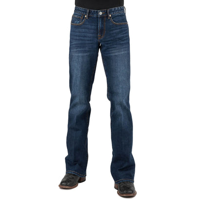 Stetson Mens 1014 Rocker Fit Boot Cut Jeans
