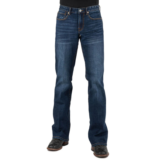 Stetson Mens 1014 Rocker Fit Boot Cut Jeans