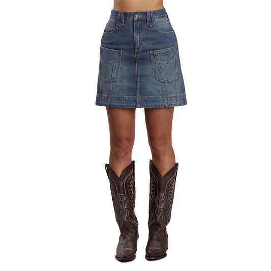 Stetson Womens Collection Denim Mini Skirt