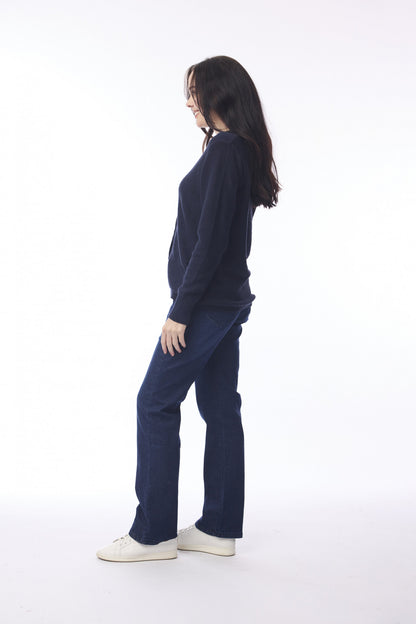 Orientique Womens Knit Cardigan Slub