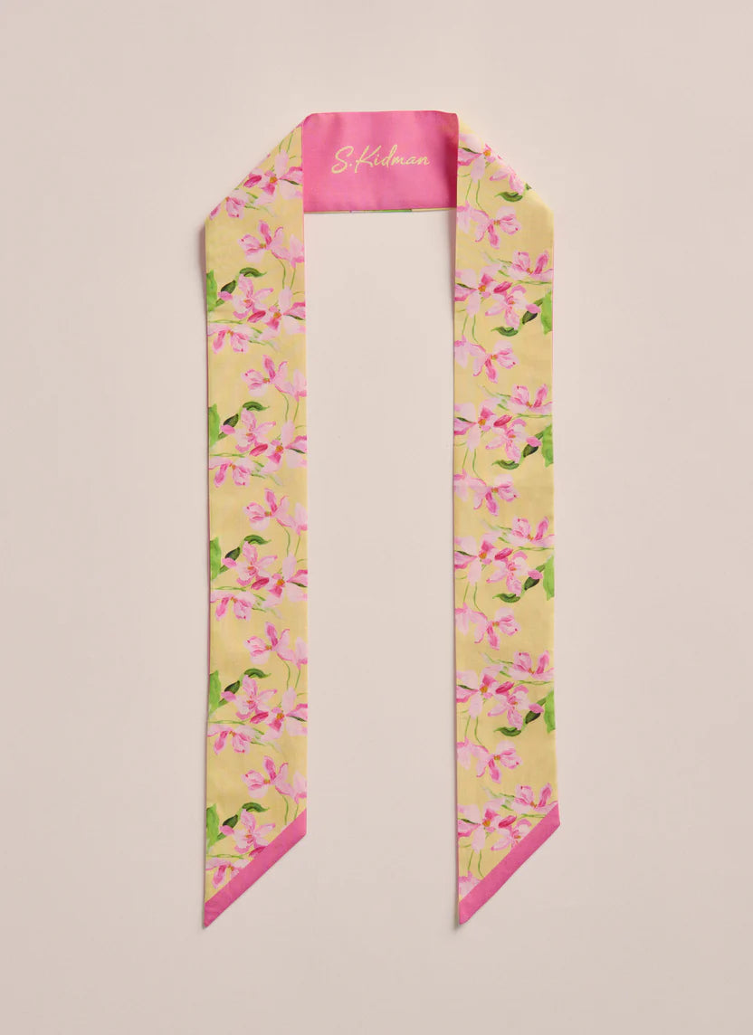 S Kidman Pinnaroo Silk Twilly Scarf